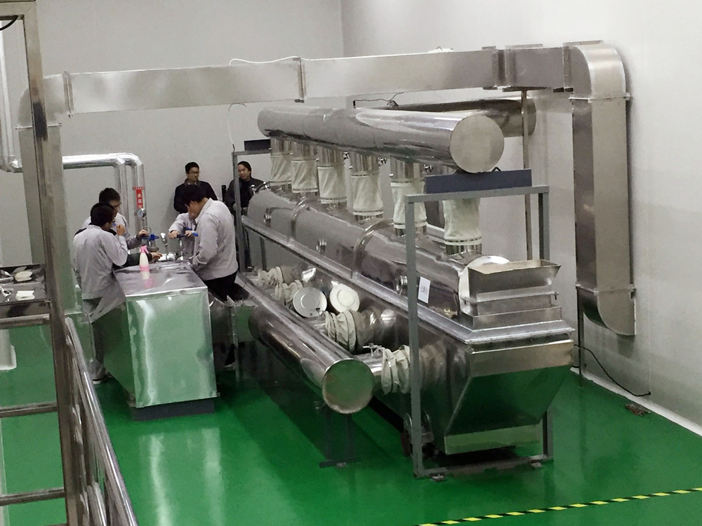 Vibration Fluid Bed Dryer